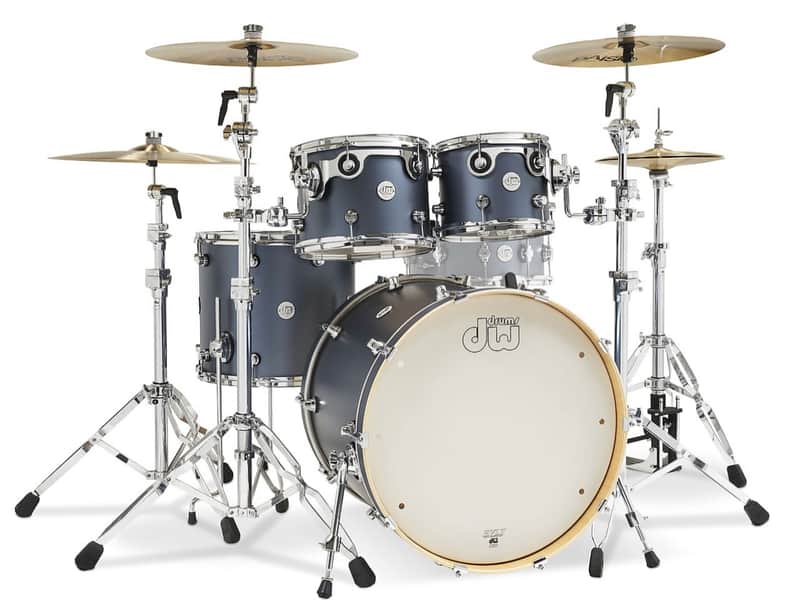 Mint DW DDLM2214BS Design Series 4-piece Shell Pack - Blue Slate image 1