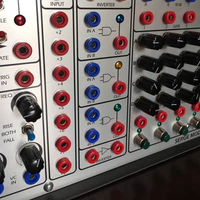 STS Serge Sequencer Shop Panel w/ PS2A Power Supply, 4.5" Chassis w/ Rack Ears and 10 Patch Cables image 20