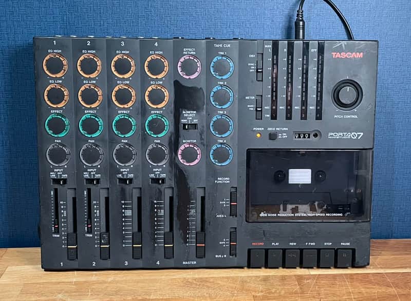 TASCAM Porta 07 Ministudio 4-Track Cassette Recorder