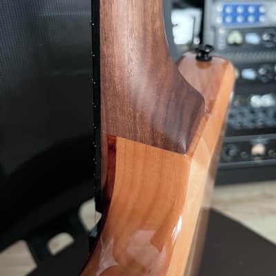 Kiesel Carvin HF2 Fatboy Allan Holdsworth Flamed Koa image 15