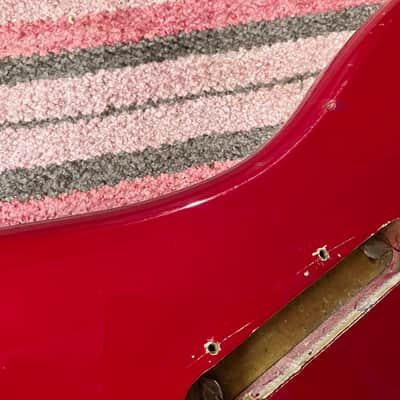 1965 Fender Duo Sonic Musicmaster Guitar Body image 3