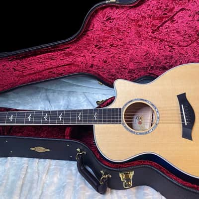 NEW ! Taylor 614ce Custom Acoustic-Electric Guitar - Natural Top - Blue Fade Back and Sides - AAAAA Flamed Maple - Authorized Dealer - G05925 - 4.9lbs image 12