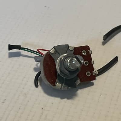 1980's Japan Kramer Focus 1000 Guitar Factory Wiring Harness Electronics image 4