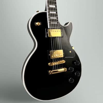 Epiphone Inspired by Gibson Custom Les Paul Custom 2025 - Ebony image 2
