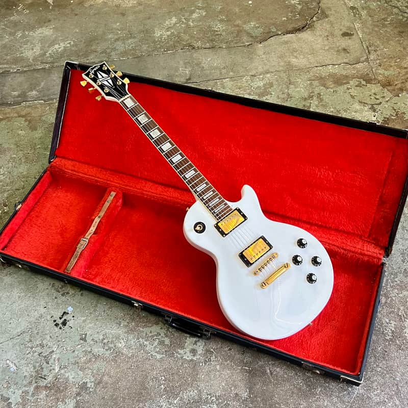 Greco EGW-700 Mint Collection c 1990 - White original vintage MIJ Japan fujigen Les paul studio custom Singlecut image 1