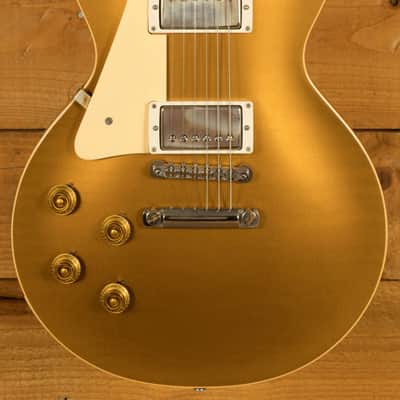 Gibson Custom 1957 Les Paul Goldtop Darkback Reissue | Double Gold - VOS *Left-Handed* image 3