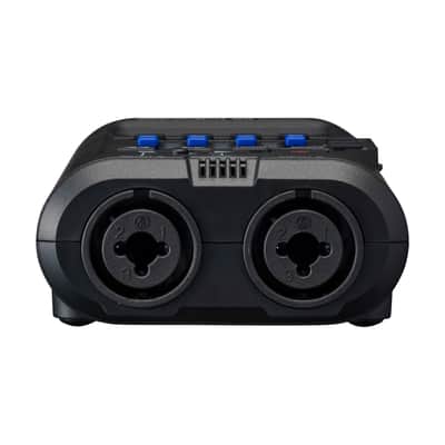 Zoom R4 MultiTrak 32-Bit Float Recorder with Stereo Bouncing + 2x Vidpro Professional Wired XLR Lavalier Microphone XM-L2 for Pro Audio Equipment with XLR Input image 5