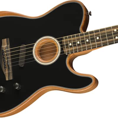 Fender American Acoustasonic Telecaster blk image 5