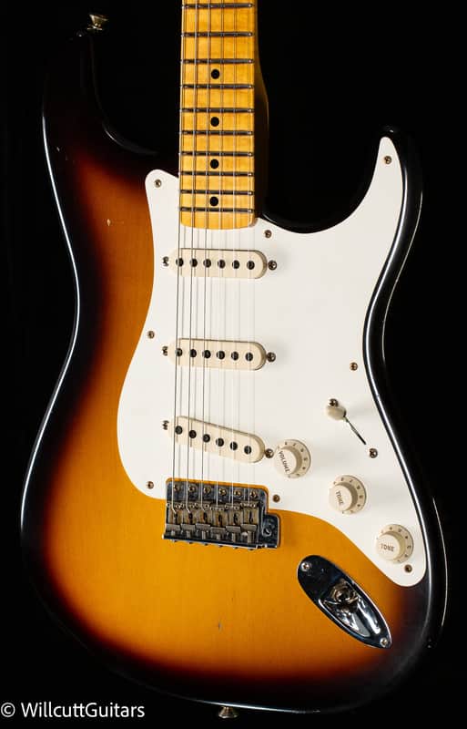 Fender Custom Shop Willcutt True '57 Stratocaster Journeyman Relic 2-Tone Sunburst 65 C (671) image 1