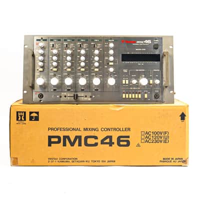 Vestax PMC-46 Rotary Mixer – Rare 4-Channel Analog DJ Mixer (With
