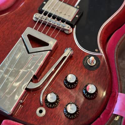 Gibson Custom Shop 60th Anniversary '61 Les Paul SG Standard 2021 - Cherry Red image 5