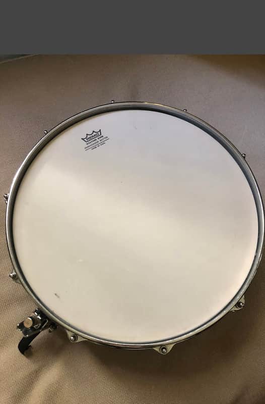 Chad Smith owned snare by Ross Garfield, signed image 1