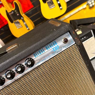 1970 Fender Deluxe Reverb-Amp image 4
