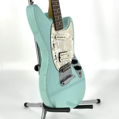 1996 Fender Kurt Cobain Japan Jagstang – 50th Anniversary - Sonic Blue image 4