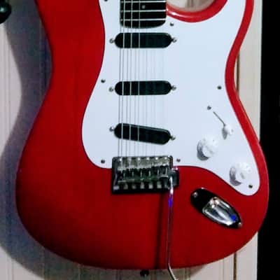 Moon Stratocaster 1987 - Red image 1