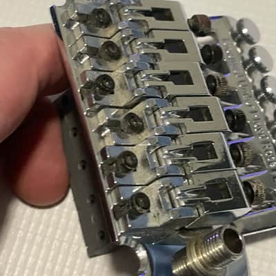 2000's Jackson Dinky Guitars JT-580LP Lefty Left Handed Chrome Licensed Floyd Rose Tremolo Guitar Bridge & Arm image 22