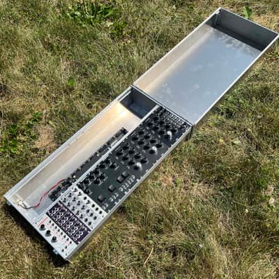 6U 104HP Eurorack Light Weight Aluminum Travel Case w/ Lid, un-powered image 6