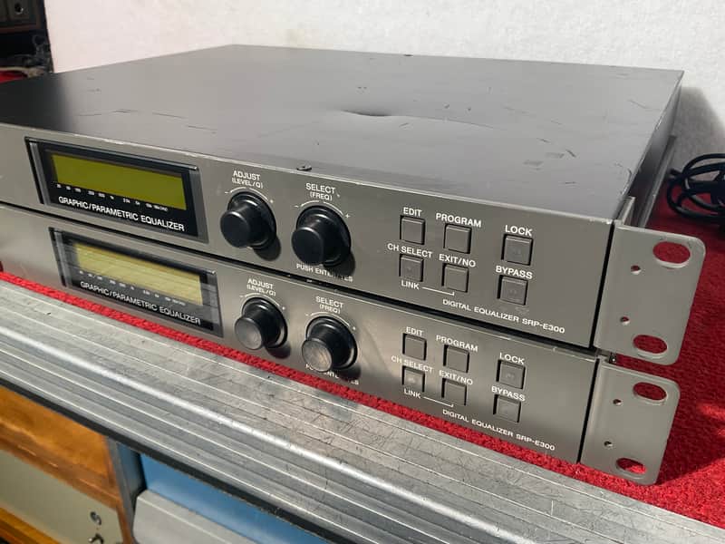 Sony SRP-E300 PAIR  DIGITAL parametric equalizer stereo image 1