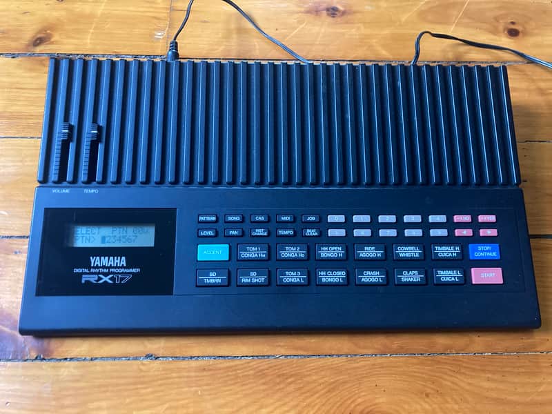 Yamaha RX17 vintage drum machine refurbished image 1