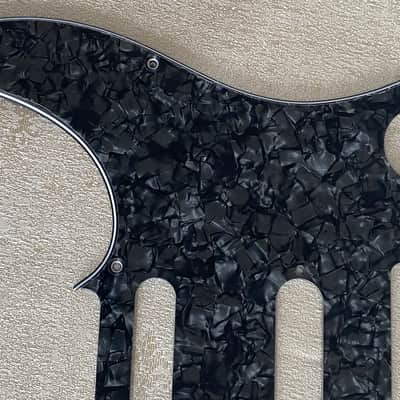 Custom Guitar Pickguard For Fender Telecaster Nashville Tele,4 Ply Black Pearl image 3