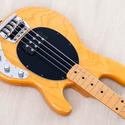 1997 Ernie Ball Music Man StingRay Bass 4 H EX Natural, Japan image 9