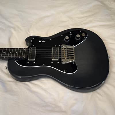 Vintage 1979 Ovation Viper - Made in USA - Charcoal Blue Burst - Free Pro Setup image 5