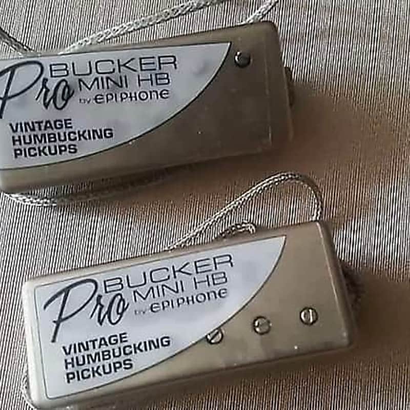 Epiphone Mini Humbuckers Pro Buckers Pickups Nickel