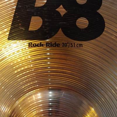 Sabian 'Rock Ride' - Sabian B8 Cymbal 20" 2000? bronze image 5