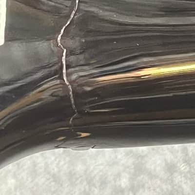 Epiphone Special Les Paul Shape Model II W/ Headstock Repair SN: 1104101005- Black image 8