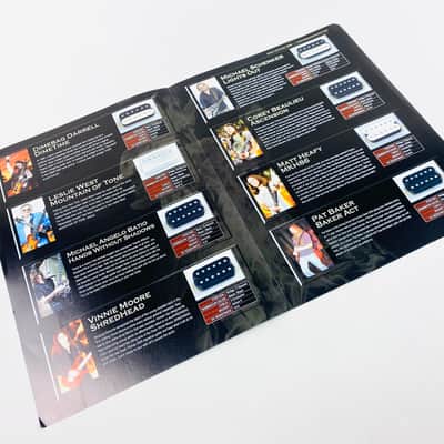 Dean Pickups Flyer – A New Era of Tone 2008 image 2