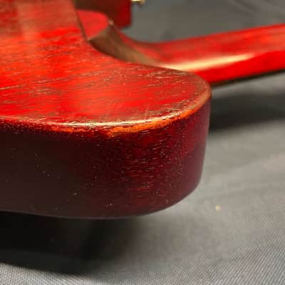 Gibson Lefty Left-Handed Les Paul Junior Tribute Double Cut DC 4-string Bass with Gig Bag 2022 image 23