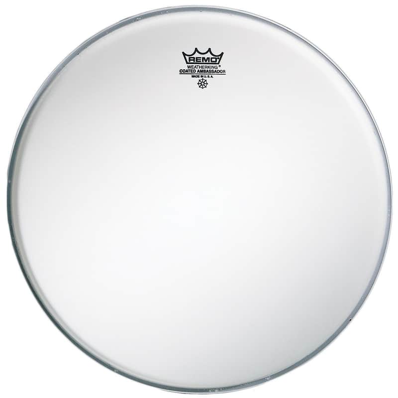 *Remo 13" Ambassador Coated Tom Drum Batter/Resonant Head USA BA-0113-00* image 1