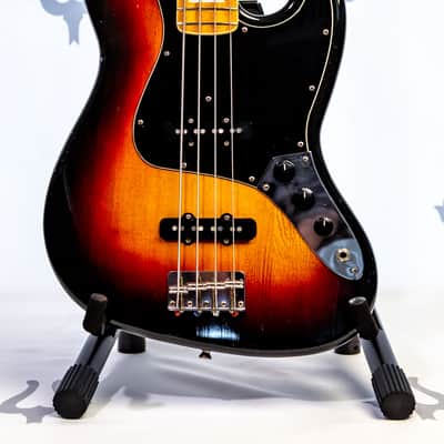 Yamaki Performer Series YJB-500YS Yellow Sunburst Jazz Bass - Late 1970s image 1