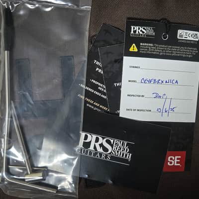 PRS SE CE 24 Charcoal Burst (509) image 9