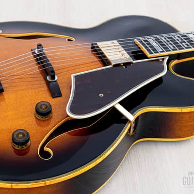 1988 Ibanez JP20 Joe Pass Signature Archtop Electric Guitar Sunburst w/ Super 58, Case image 7