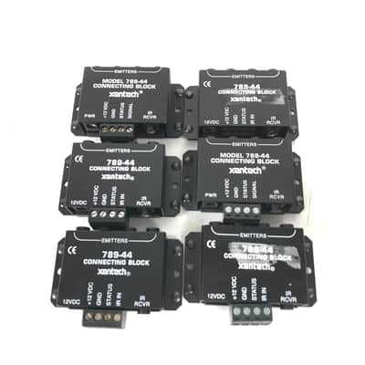 (Lot of 6) Xantech 789-44 Connecting Block image 1