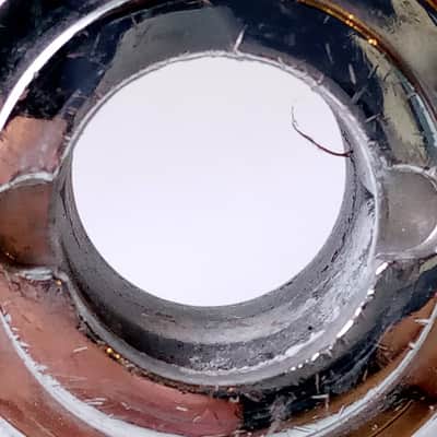 Premier RockLock Bass Drum Tom Post Arm Receiver Mount Chrome Vintage Early2000s image 3
