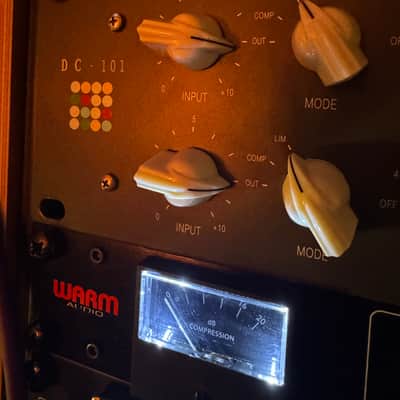 AudioScape Engineering Co. DC-101 D-COMP 2-Channel Limiter / Compressor 2018 - 2021 - Green image 4
