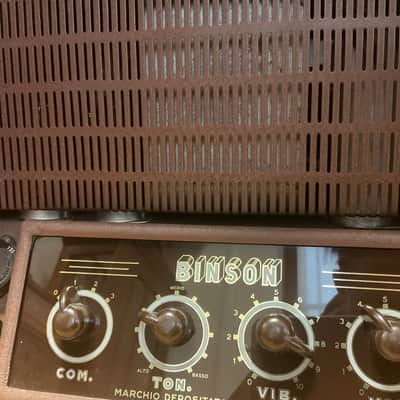 BINSON B1 VINTAGE TUBE AMPLIFIER RARE image 7