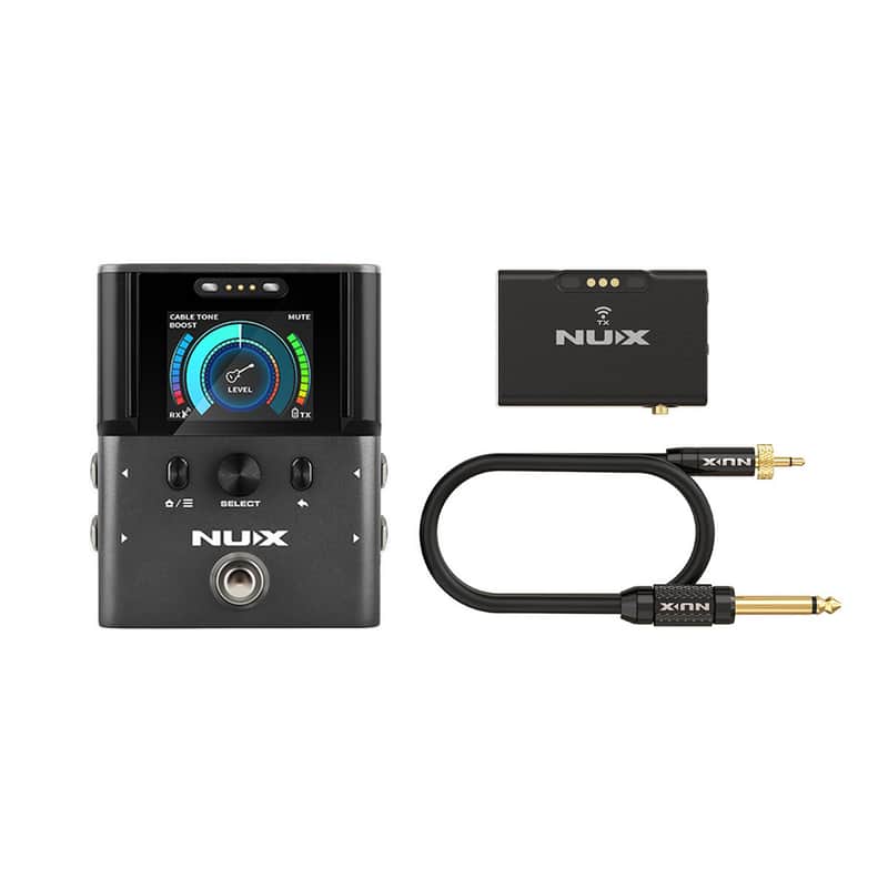 NUX B-8 Wireless System for Guitar, Bass, Various Instruments with Electronic Pickups. Wireless Solution for Gigging, Home Playing image 1
