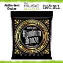 Ernie Ball Aluminum Bronze Medium Light 12-54 Acoustic Guitar Strings - 2566