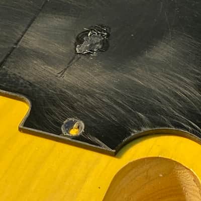 General Vintage Tone Pickguard original Bakelite for Telecaster 52 - Broadcaster. 1950a real nitroc image 2