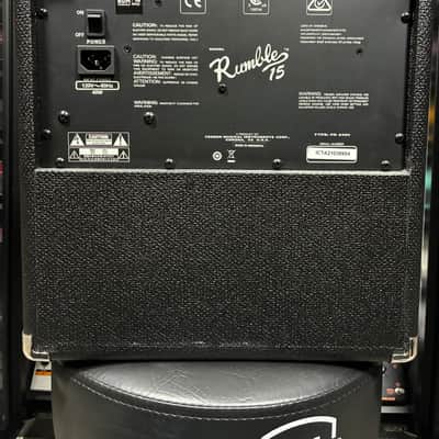 Immagine Fender Rumble 15 V3 15-Watt 1x8" Bass Combo 2015 - Present - Black - 4