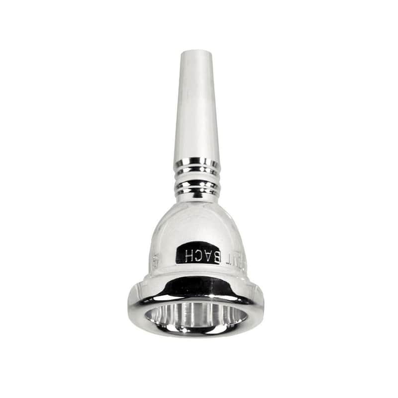 Bach Classic Tuba / Sousaphone Mouthpiece, Silver Plated, 24AW image 1