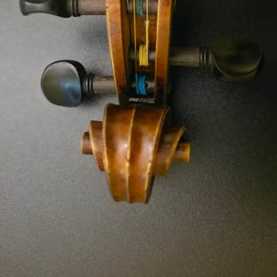 Early 20th century central european violin – labelled Giuseppe Pedrazzini – 350 mm LOB image 11