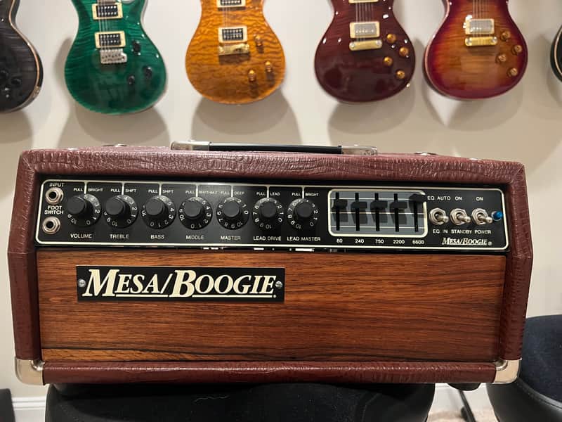 Mesa Boogie Mark 3, Red Stripe 1987 - Crocodile Covering (done by Boogie( image 1