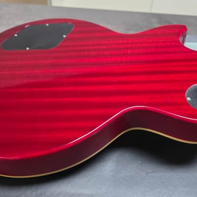 Epiphone 1960's Les Paul Standard 60s BRAND NEW Iced Tea Burst Sunburst Firgured Flame Top Electric Guitar Vintage SlimTaper C Neck Profile image 14