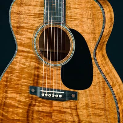 Martin J-42 Custom Exceptional Figured Koa with Paua Pearl and Koa Inlays NEW image 6