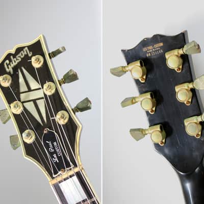 1976 Vintage Gibson Les Paul Custom Black Beauty Left-Handed Lefty Ebony Fretboard USA 1970's USA ~Fretless Wonder~ Bild 10