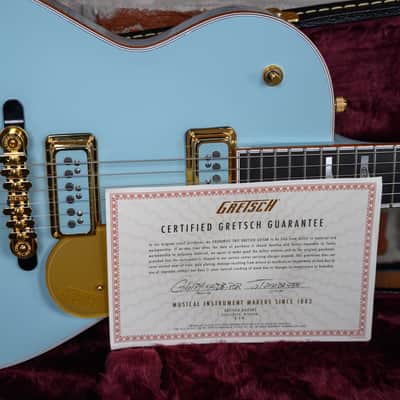 Gretsch TRG Exclusive G6134-55DB FSR ‘55 Penguin Daphne Blue 2025 w/OHSC image 11